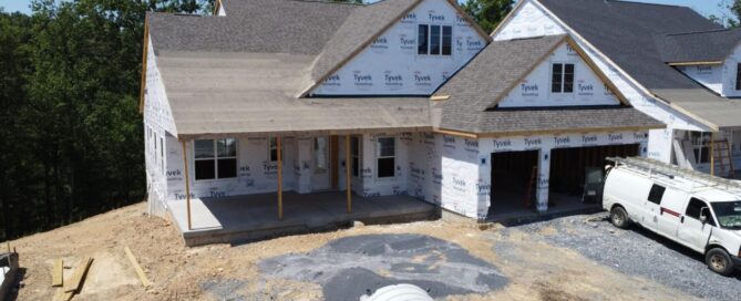 Damaged structural framing connection found during a pre-drywall inspection