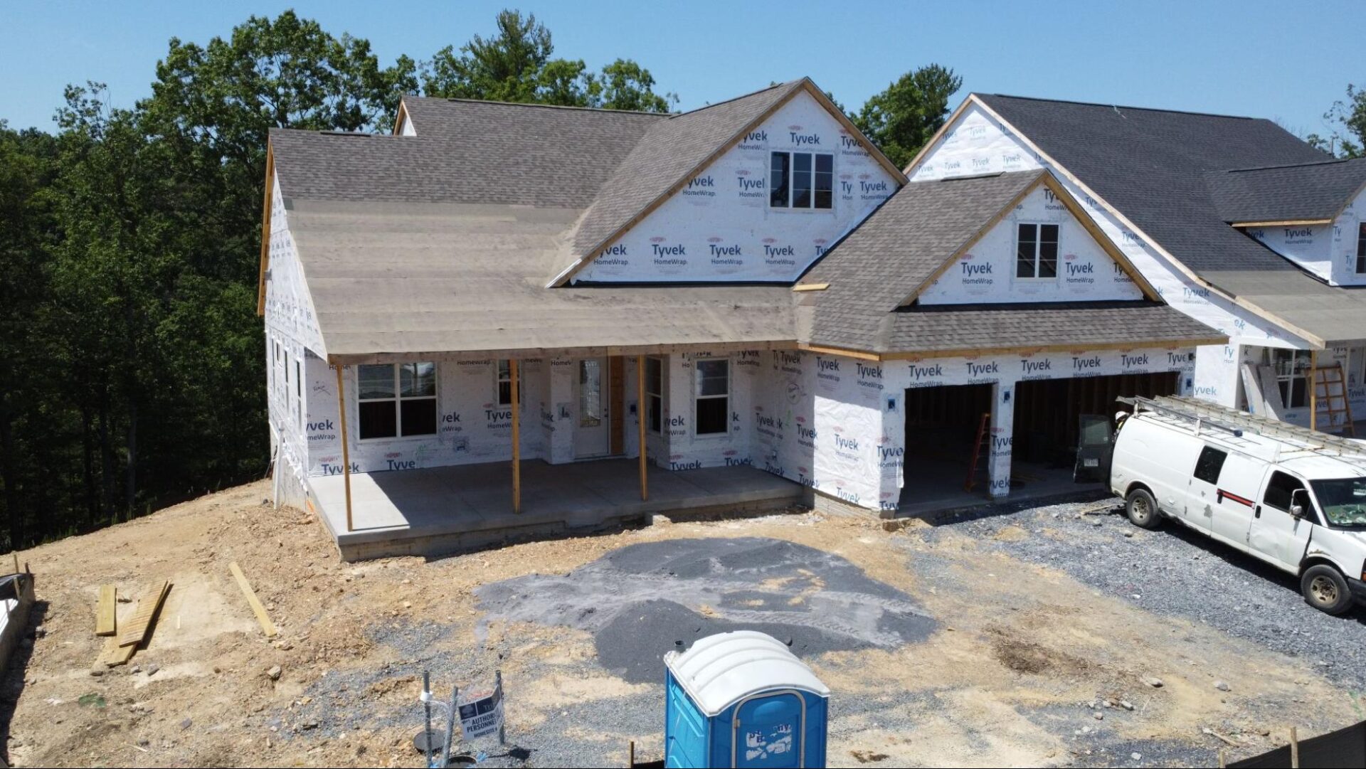 Damaged structural framing connection found during a pre-drywall inspection